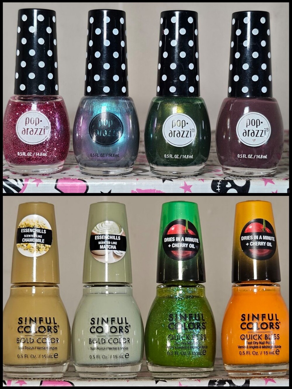 Sinful Colors Nail Polish Set of (8)